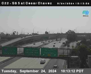 SB 5 at Cesar E Chaves Prkwy