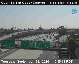 SB 5 at Cesar E Chaves Prkwy