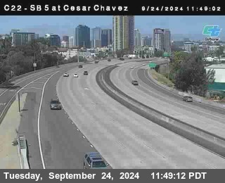 SB 5 at Cesar E Chaves Prkwy