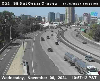 SB 5 at Cesar E Chaves Prkwy