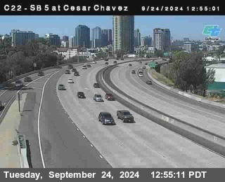 SB 5 at Cesar E Chaves Prkwy