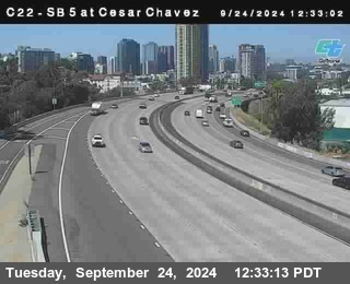 SB 5 at Cesar E Chaves Prkwy