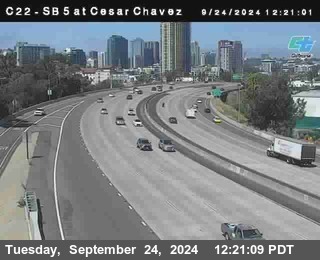 SB 5 at Cesar E Chaves Prkwy