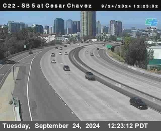 SB 5 at Cesar E Chaves Prkwy