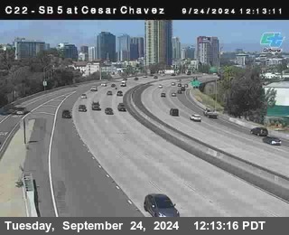 SB 5 at Cesar E Chaves Prkwy