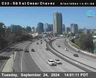 SB 5 at Cesar E Chaves Prkwy