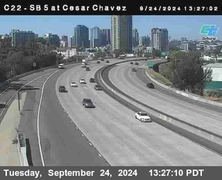 SB 5 at Cesar E Chaves Prkwy