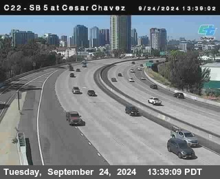 SB 5 at Cesar E Chaves Prkwy