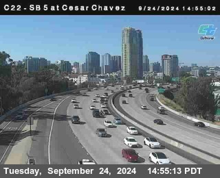 SB 5 at Cesar E Chaves Prkwy