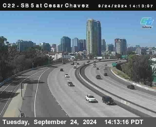 SB 5 at Cesar E Chaves Prkwy