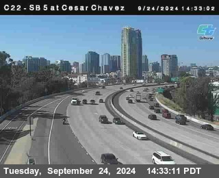 SB 5 at Cesar E Chaves Prkwy