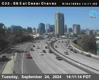 SB 5 at Cesar E Chaves Prkwy