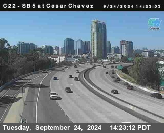 SB 5 at Cesar E Chaves Prkwy