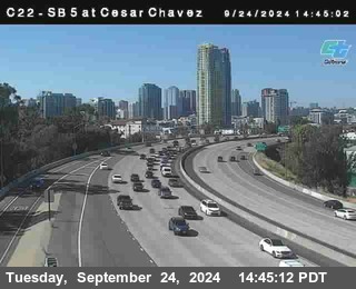 SB 5 at Cesar E Chaves Prkwy