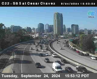 SB 5 at Cesar E Chaves Prkwy