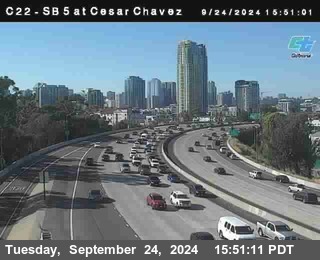 SB 5 at Cesar E Chaves Prkwy