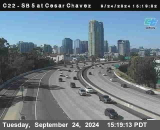 SB 5 at Cesar E Chaves Prkwy