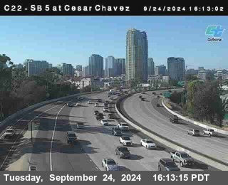 SB 5 at Cesar E Chaves Prkwy