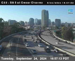 SB 5 at Cesar E Chaves Prkwy