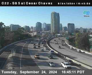 SB 5 at Cesar E Chaves Prkwy