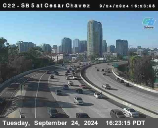 SB 5 at Cesar E Chaves Prkwy