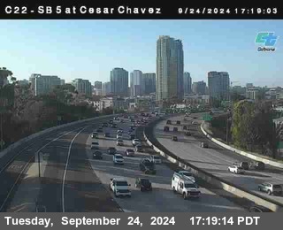 SB 5 at Cesar E Chaves Prkwy