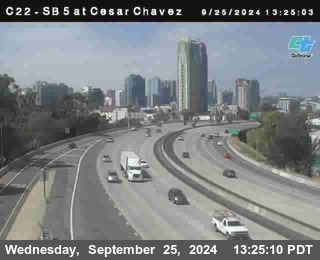 SB 5 at Cesar E Chaves Prkwy