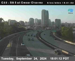 SB 5 at Cesar E Chaves Prkwy