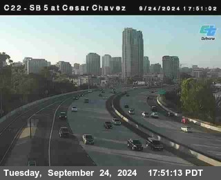 SB 5 at Cesar E Chaves Prkwy