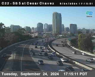 SB 5 at Cesar E Chaves Prkwy