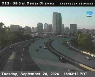 SB 5 at Cesar E Chaves Prkwy