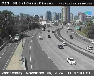 SB 5 at Cesar E Chaves Prkwy