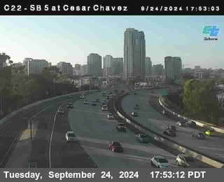 SB 5 at Cesar E Chaves Prkwy