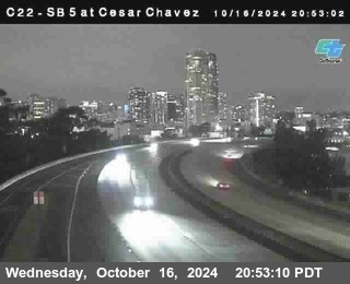 SB 5 at Cesar E Chaves Prkwy