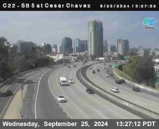 SB 5 at Cesar E Chaves Prkwy