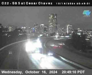 SB 5 at Cesar E Chaves Prkwy