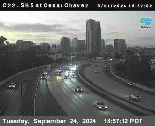 SB 5 at Cesar E Chaves Prkwy