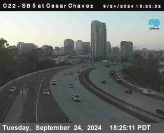 SB 5 at Cesar E Chaves Prkwy