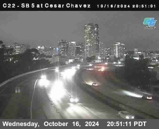 SB 5 at Cesar E Chaves Prkwy