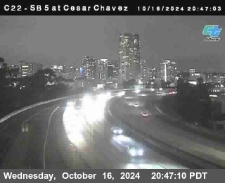 SB 5 at Cesar E Chaves Prkwy