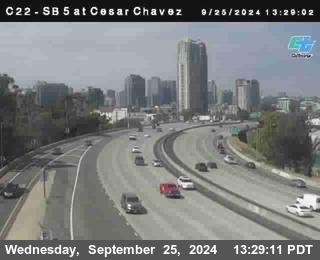 SB 5 at Cesar E Chaves Prkwy