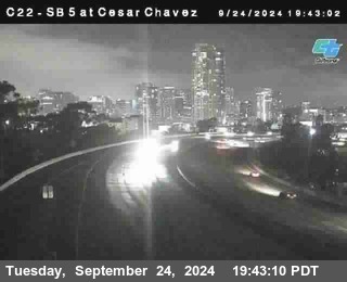 SB 5 at Cesar E Chaves Prkwy