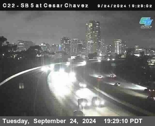 SB 5 at Cesar E Chaves Prkwy