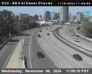 SB 5 at Cesar E Chaves Prkwy