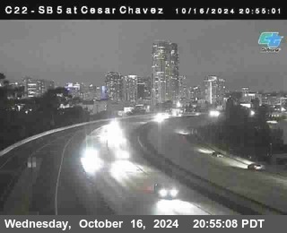 SB 5 at Cesar E Chaves Prkwy