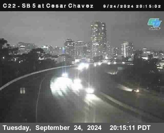 SB 5 at Cesar E Chaves Prkwy