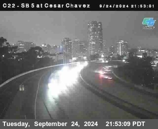 SB 5 at Cesar E Chaves Prkwy