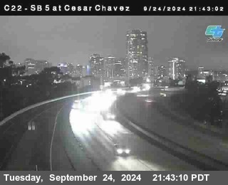 SB 5 at Cesar E Chaves Prkwy