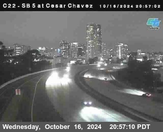 SB 5 at Cesar E Chaves Prkwy