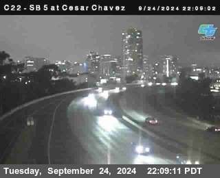 SB 5 at Cesar E Chaves Prkwy